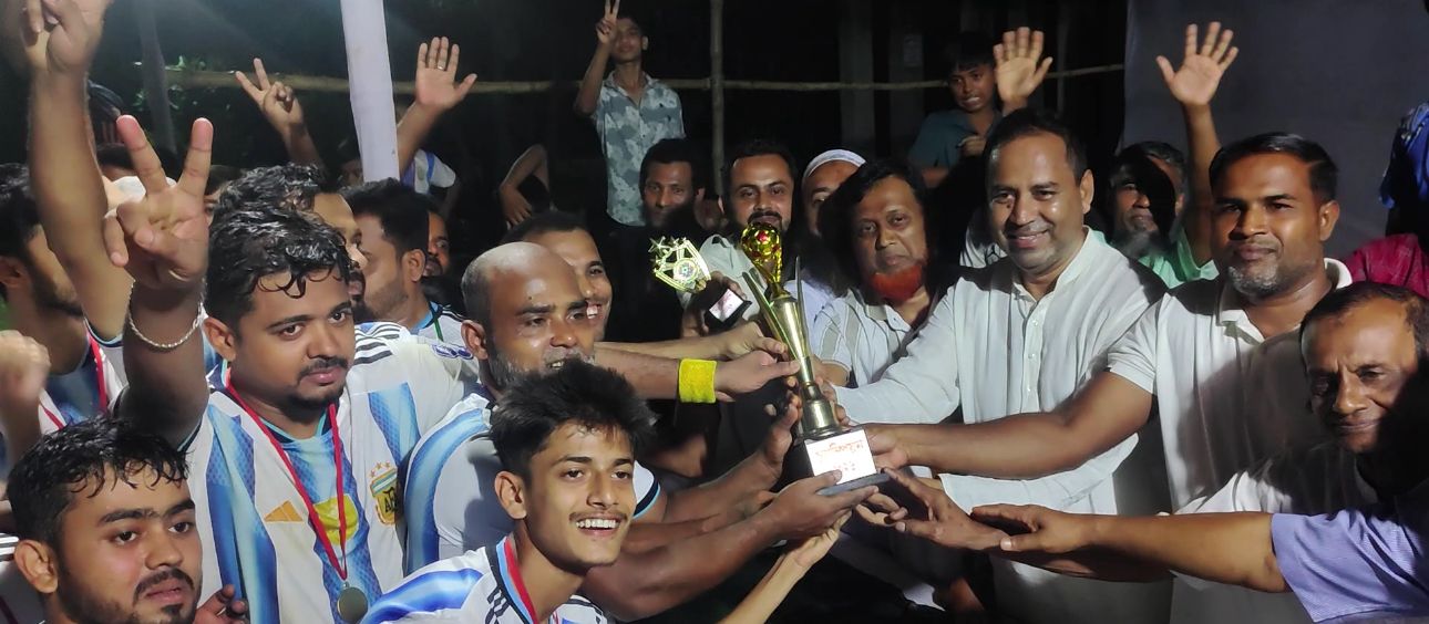 উৎসবমুখর পরিবেশে মাজুখানে আর্জেন্টিনা-ব্রাজিল ফুটবল টুর্নামেন্ট অনুষ্ঠিত