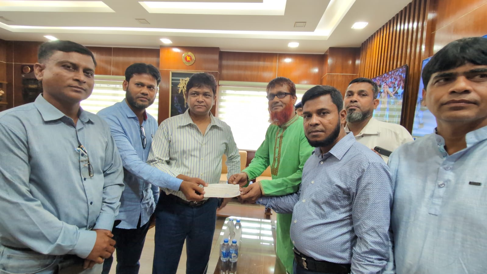 প্রধানমন্ত্রীর ত্রাণ তহবিলে গাজীপুর জেলা রিপোর্টার্স ফোরামের অনুদান